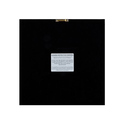 Handgeschöpftes Toskanapapier auf Leinen in Rustikaler Holzfassung - Jemento