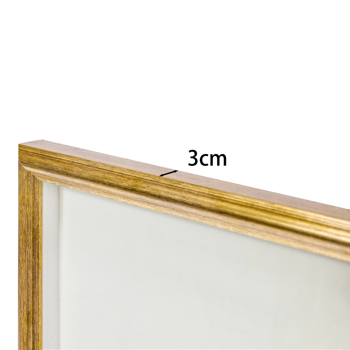 Luxuriöse Achat & Gold Komposition auf Naturleinen Wandkunst - Jemento