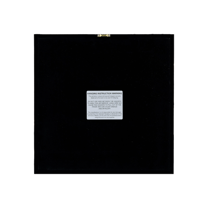 Luxuriöse Achat & Gold Komposition auf Naturleinen Wandkunst - Jemento